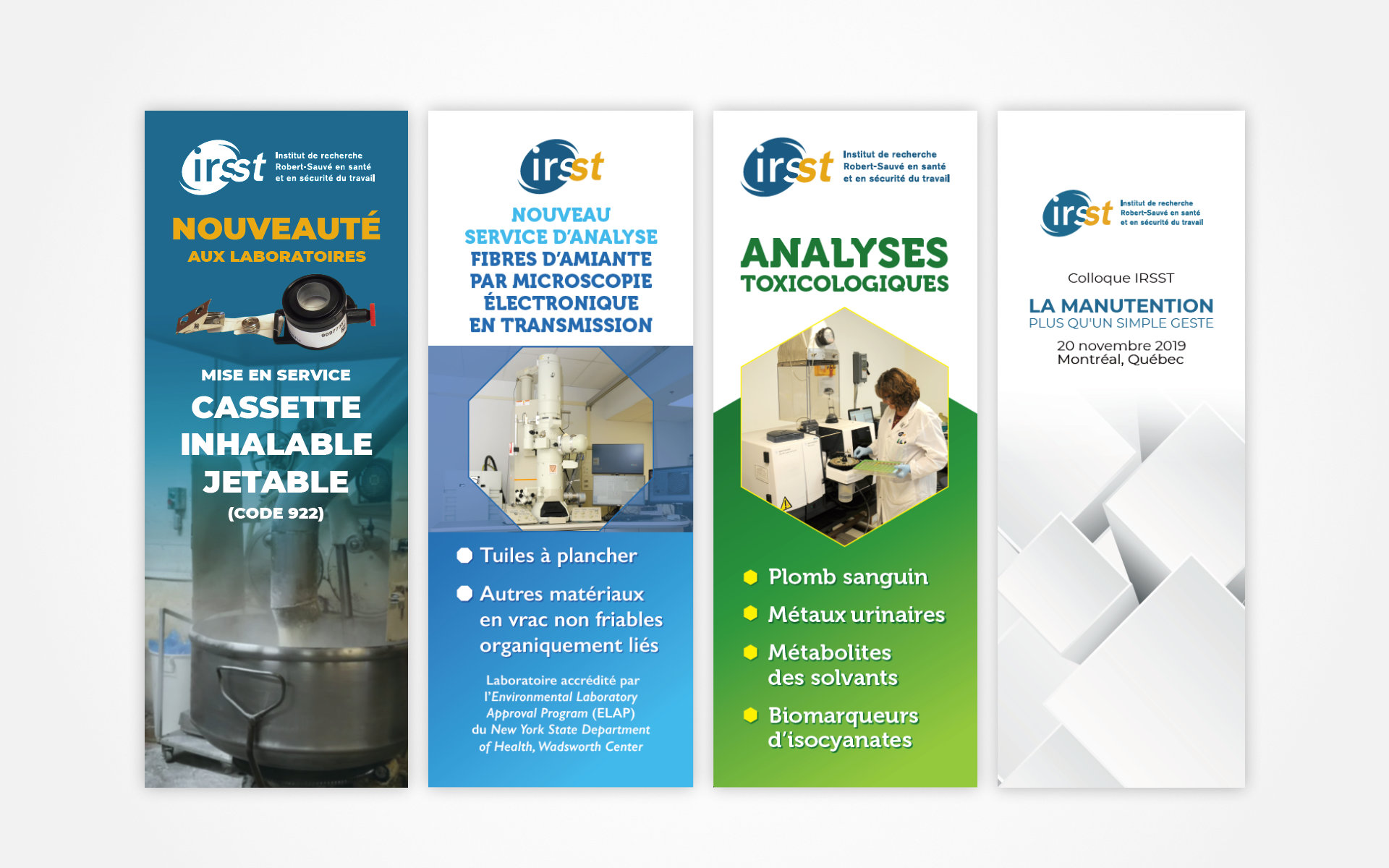 bannières rétractables